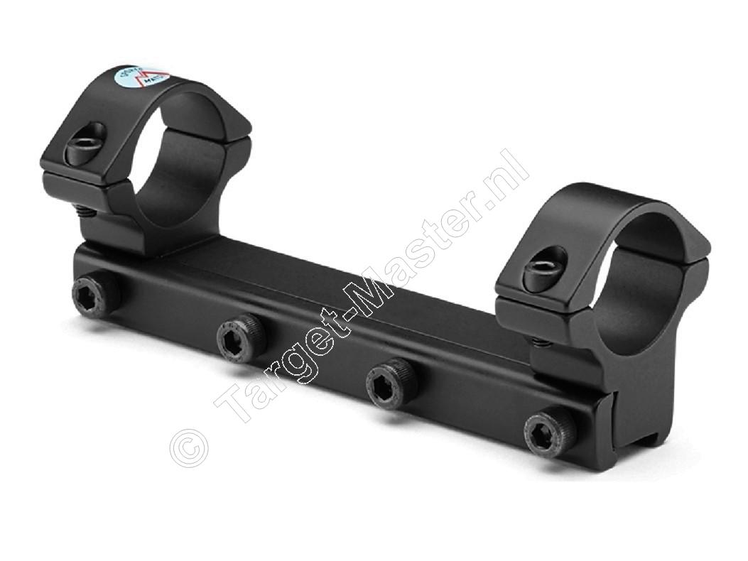 SportsMatch OP15C Mounts for 1 inch Scope MEDIUM 1 Delig, 0,75mm lowered on 1 side